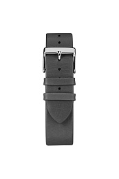 Fairfield Full-Size Black Leather Strap/White Dial