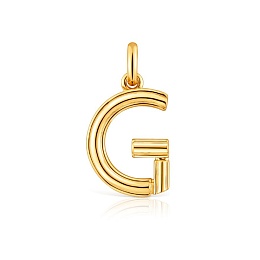 SILVER GOLD PLATED PENDANT G