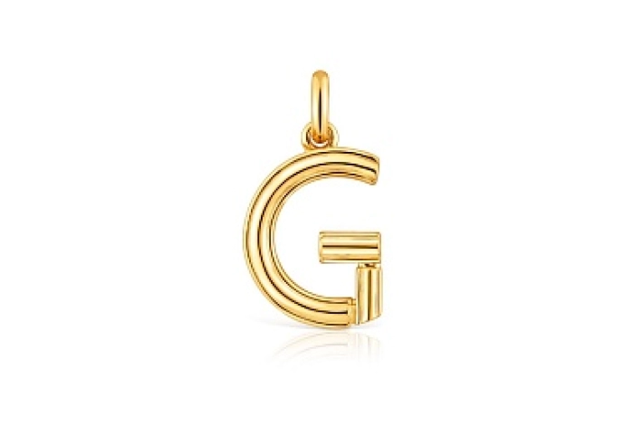 SILVER GOLD PLATED PENDANT G