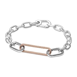 14k Rose gold-plated long link /789656C00