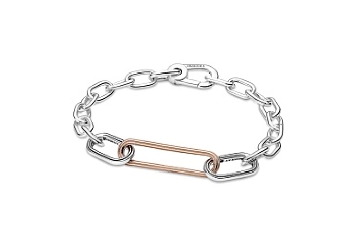 14k Rose gold-plated long link /789656C00