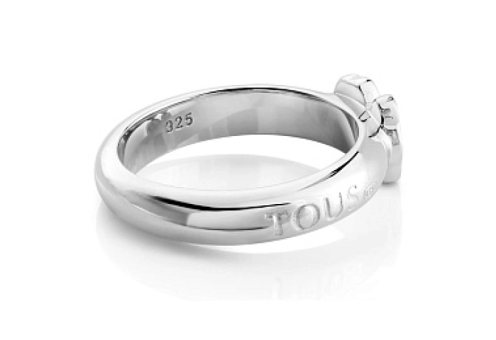 SILVER RING 0,15CT SPINELS N14