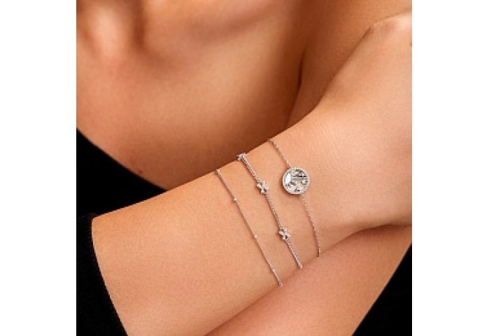 Silver Multi Sparkle Bracelet