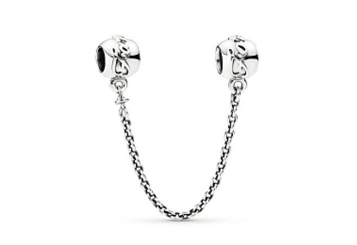 Family Forever silver safety chain