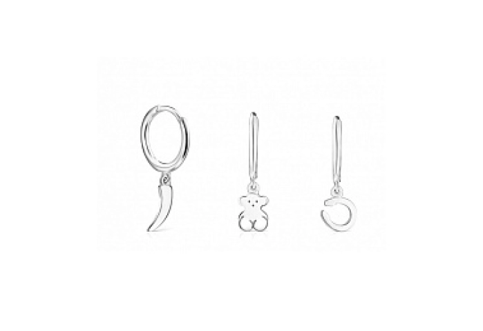 SILVER HOOP EARRINGS 11.3MM