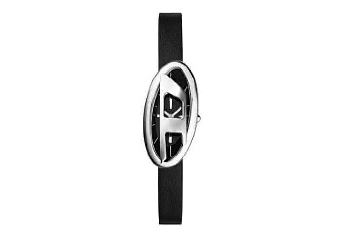ANALOG WATCH 0 JWL SS LEATHER STRAP