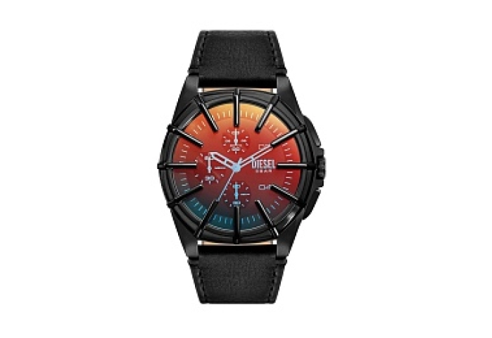 ANALOG WATCH 0 JWL SS LEATHER STRAP