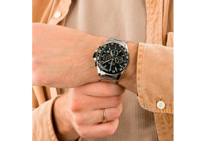 FESTINA CAB.CRONO ACE.ESF.NE/AZ.