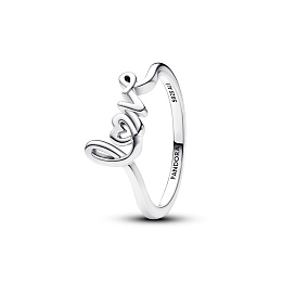 Love sterling silver ring