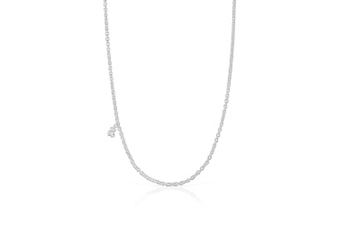 SILVER CHOKER BEAR 5,35MM FR50 45CM