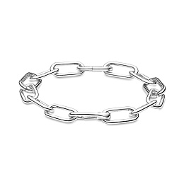 Sterling silver link bracelet /599588C00-2