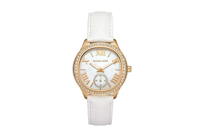 MOP-ANALOG WATCH 0 JWL GP LEATHER STRAP