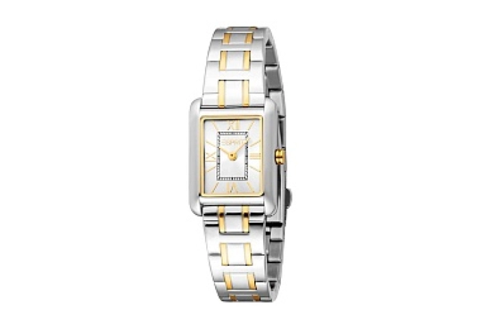 ESPRIT&SilverHands,Gold&ColorWomen3GoldATMCase,ColorWatch,SilverMetalTwoDial,Bracelet,ToneTwoSilver2