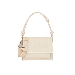 PU.COT,HANDBAG M.AUDRE LARUE NEW BEIGE