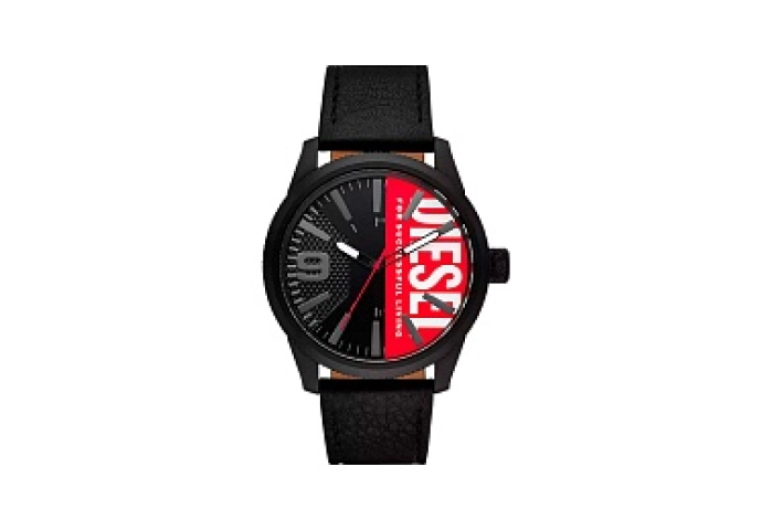 ANALOG WATCH 0 JWL SS LEATHER STRAP