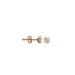 EARRINGSCZ 18 KT GOLD PLATED