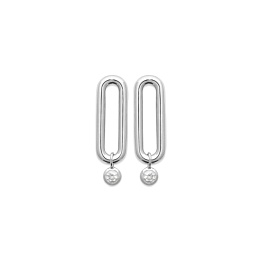 EARRINGSRHODIUM PLATEDSILVER CZ925