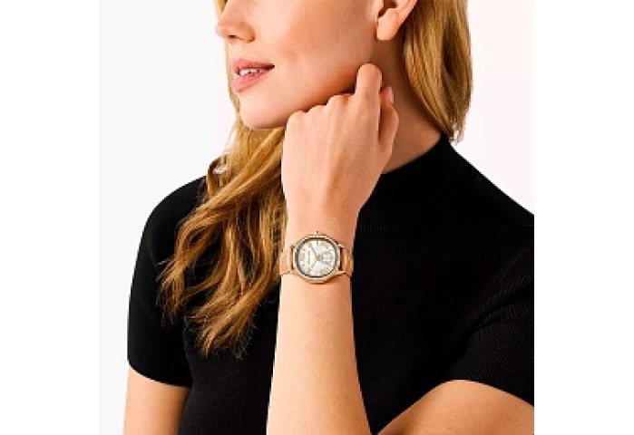 MOP-ANALOG WATCH 0 JWL GP LEATHER STRAP