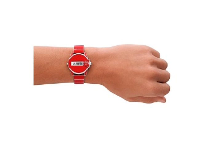 LI DIGITAL WATCH SS METAL BRCLT