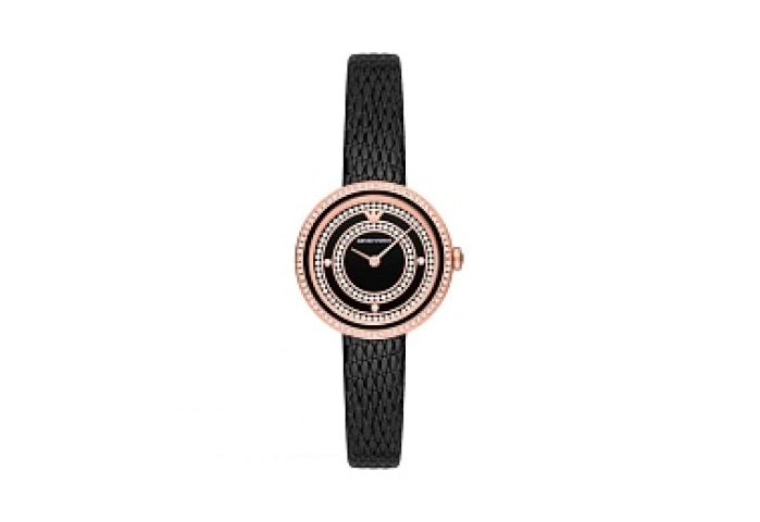 ANALOG WATCH 0 JWL GP LEATHER STRAP