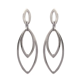 EARRINGSRHODIUM PLATEDSILVER 925