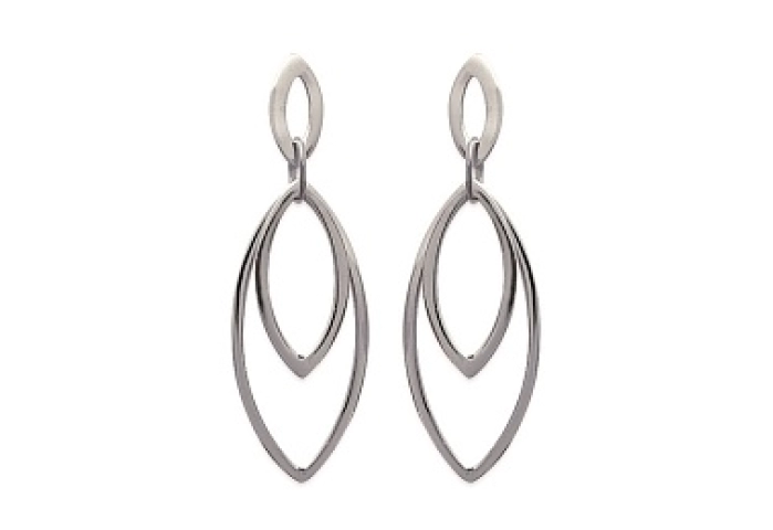 EARRINGSRHODIUM PLATEDSILVER 925