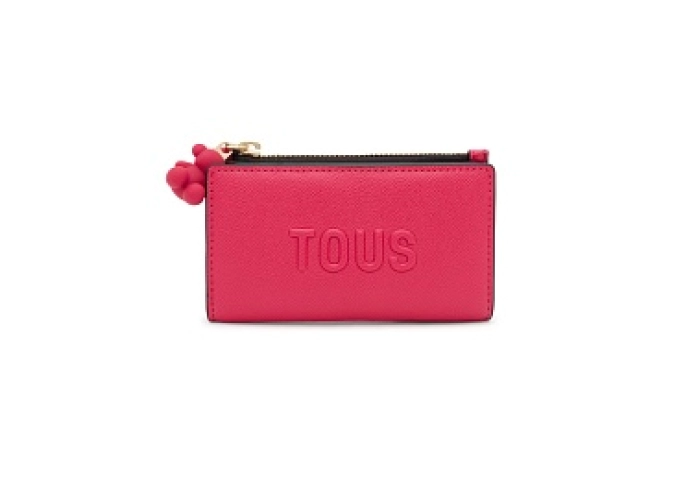 PU.CO,WALLET S T BRENDA FUCHSIA