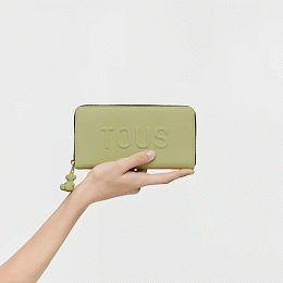 PU.COT,WALLET M.T LA RUE NEW GREEN