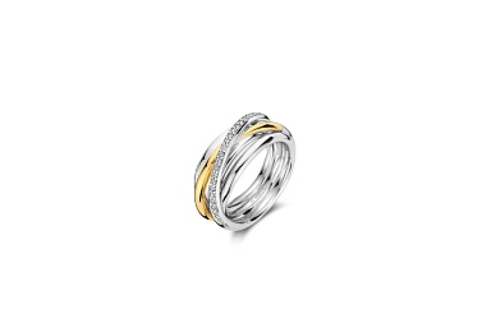 TI SENTO Ring Gilded