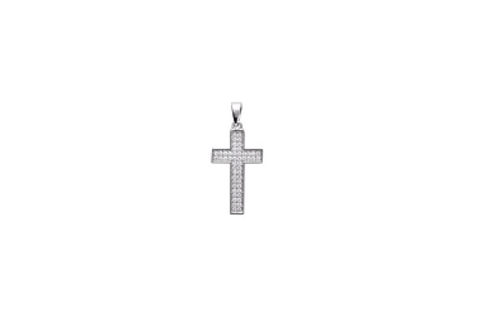 PENDANTRHODIUMCZ PLATEDSILVER 925MICROSET