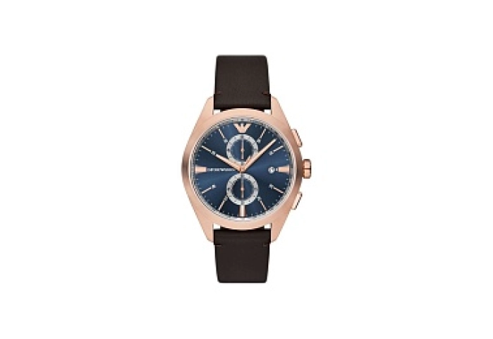 ANALOG WATCH 0 JWL GP LEATHER STRAP