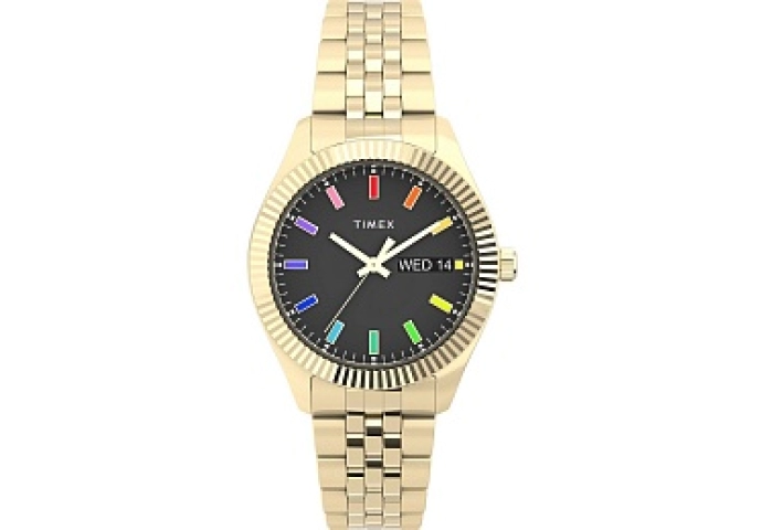 QUARTZ ANALOG WRIST WATCH, 11.50, NO JEWEL, METAL 