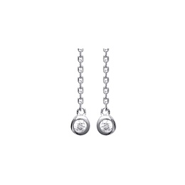 EARRINGSRHODIUM PLATEDSILVER CZ925