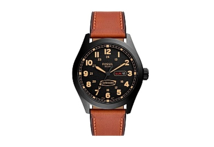 ANALOG WATCH 2 JWL SS LEATHER STRAP