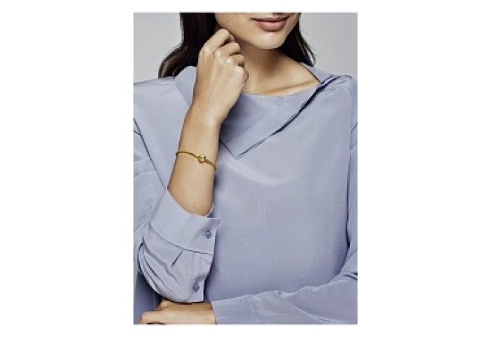 Snake chain PANDORA Shine bracelet/Серебряный браслет PANDORA Shine с золотым покрытием 18 крт