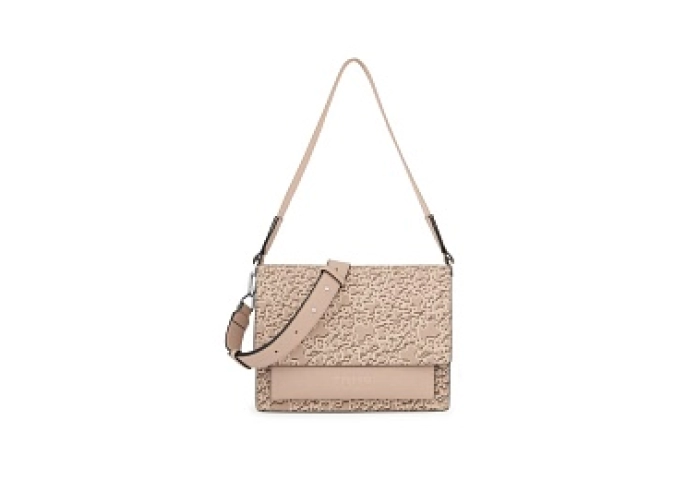 PVC.PU.COT,HANDBAG M AUDR K M EVOL TAUPE