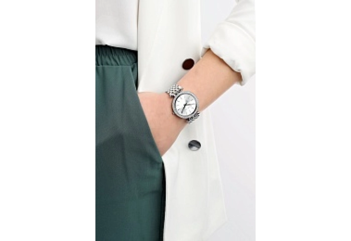 ANALOG WATCH 0 JWL SS METAL BRACELET