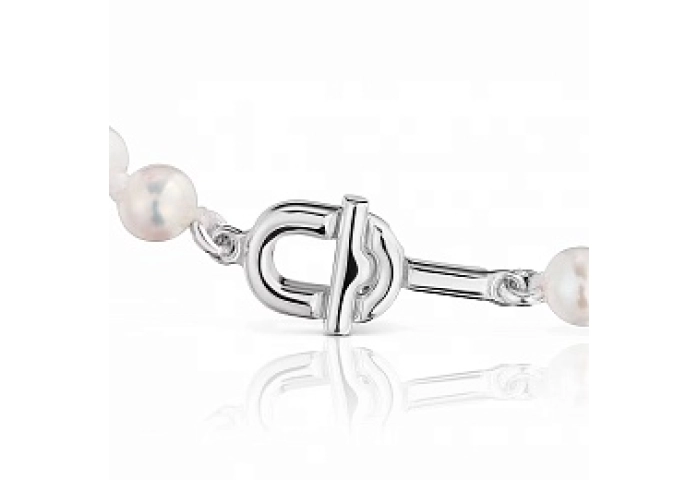 SILVER BRACELET CULTURED PEARL