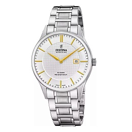 FESTINA SWISS CAB.ACE.ESF.PLATA(CHA)
