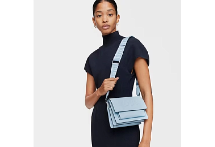 PU.COT,HANDBAG S. T LA RUE NEW BLUE CL