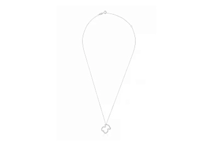 18KT GOLD PENDANT 0.21CT H/SI DIAM CHAIN