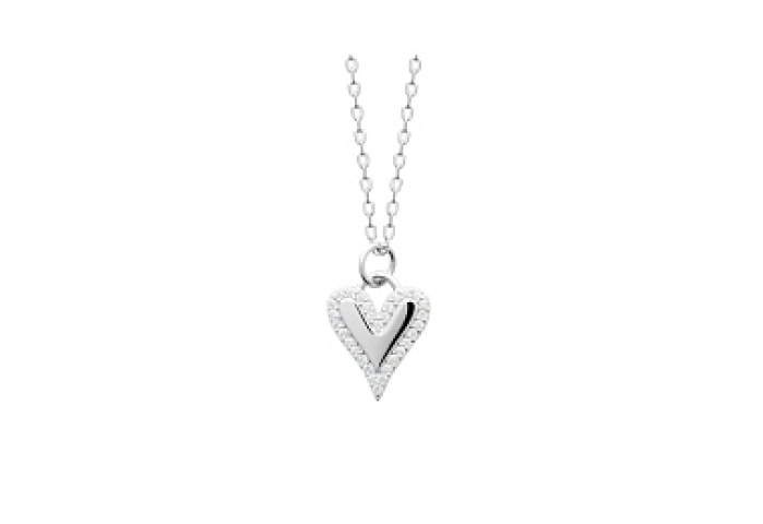 NECKLACERHODIUM PLATEDSILVERCZ925