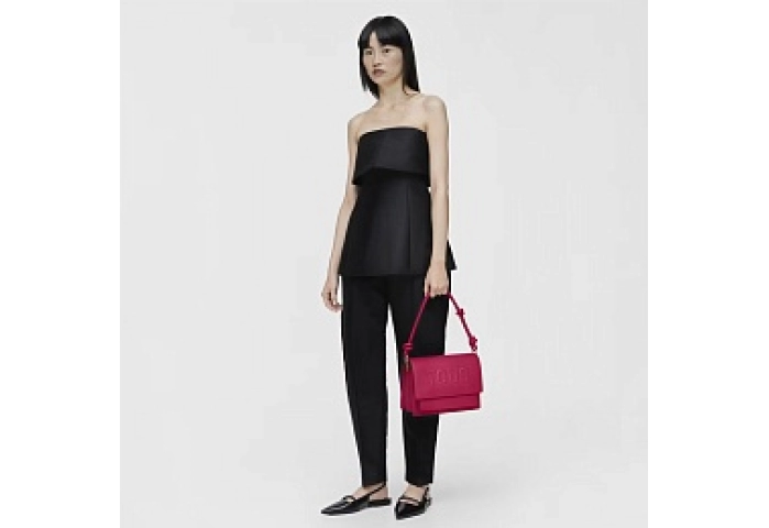 PU.COT,HANDBAG M.AUDRE LARUE NEW FUCHSIA