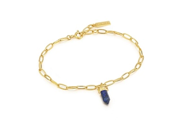 Lapis Point Pendant Bracelet