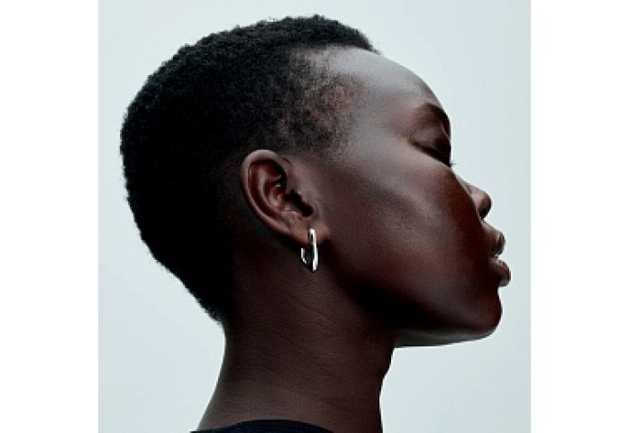 Sterling silver hoop earrings