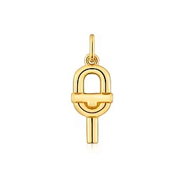 SILVER GOLD PLATED PENDANT 19MM TO