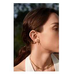 Gold Point Stud Ear Jackets