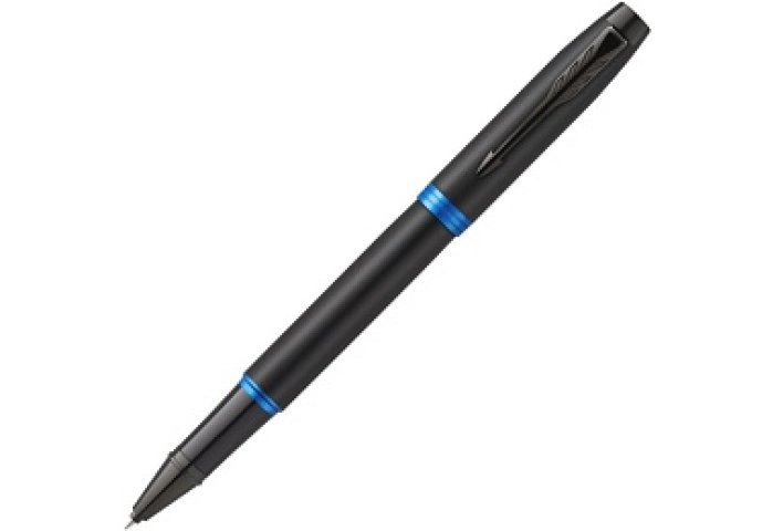 Ручка-роллер Parker &quot;IM Professionals Marine Blue BT&quot; черная, 0,8мм, подарочная упаковка