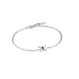 Silver Spike Chain Bracelet