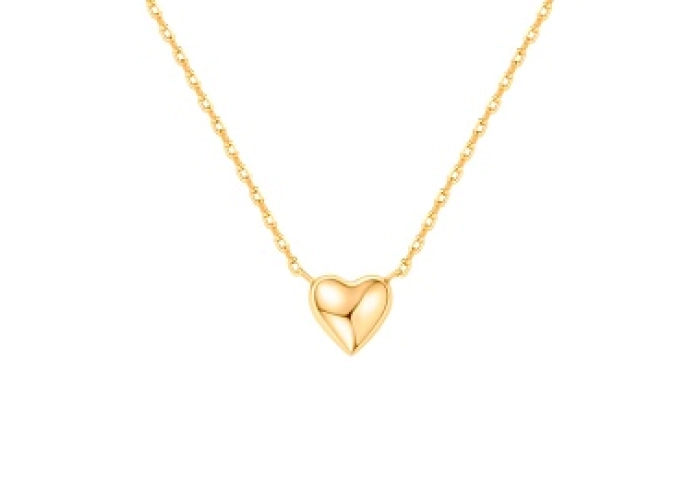 Gold Sweetheart Necklace